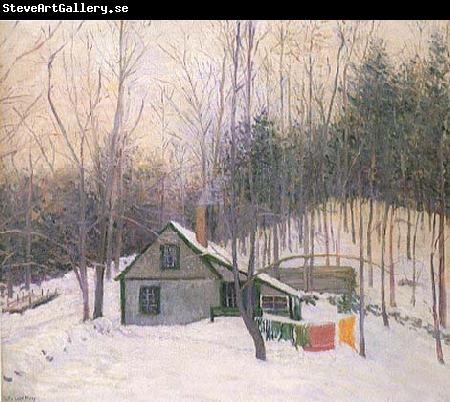 Lilla Cabot Perry A Snowy Monday